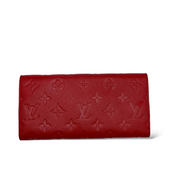 Louis Vuitton Monogram Cherry Empreinte Leather Curieuse Wallet - Picture 4 of 10
